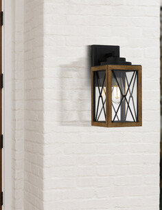 Mallory Exterior Wall Light 30 Black - MALLORY EX30-BKMALLORY EX30-BK 2