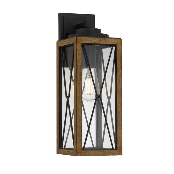 MALLORY EX40-BK - MALLORY 40 EXTERIOR WALL LIGHT - BLACK