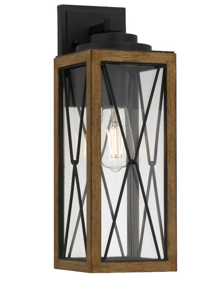 Mallory Exterior Wall Light 40 Black - MALLORY EX40-BK