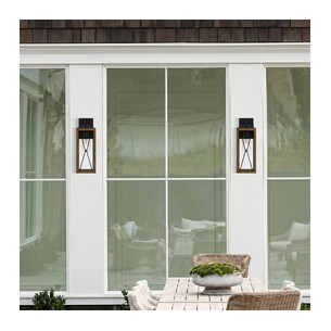 MALLORY EX40-BK - MALLORY 40 EXTERIOR WALL LIGHT - BLACKMALLORY EX40-BK 2