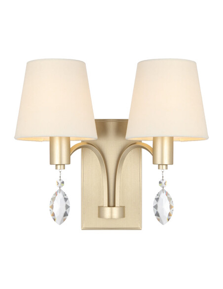Malvern Wall Light 2 2W - MALVERN WB2-AS