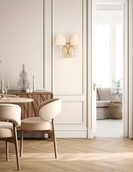 Malvern Wall Light 2 2W - MALVERN WB2-ASMALVERN WB2-AS