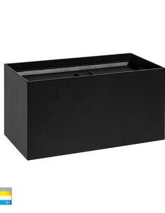 VERSA Up & Down Square Wall Light Black - HV36582T-BLK-SQHV36582T-BLK-SQ