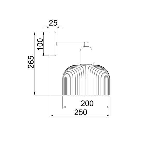 VINTAJ3W - VINTAJ Interior Dome Glass with VINTAJ3W
