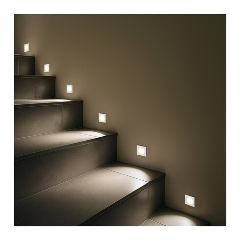 MAREN DL44SQ-MC - MAREN SQUARE STAIR DOWNLIGHTMAREN DL44SQ-MC