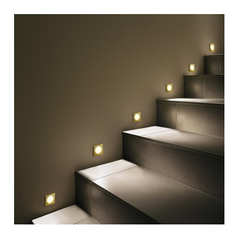 MAREN DL44SQ-MC - MAREN SQUARE STAIR DOWNLIGHTMAREN DL44SQ-MC