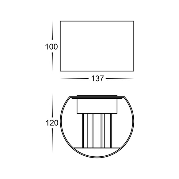 HV3658T-BLK-RND-12V - HV3658T-Black-Round | HV3658T-BLK-RND-12V