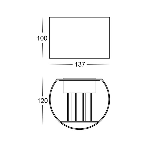 HV3658T-WHT-RND-12V - HV3658T-White-Round | HV3658T-WHT-RND-12V
