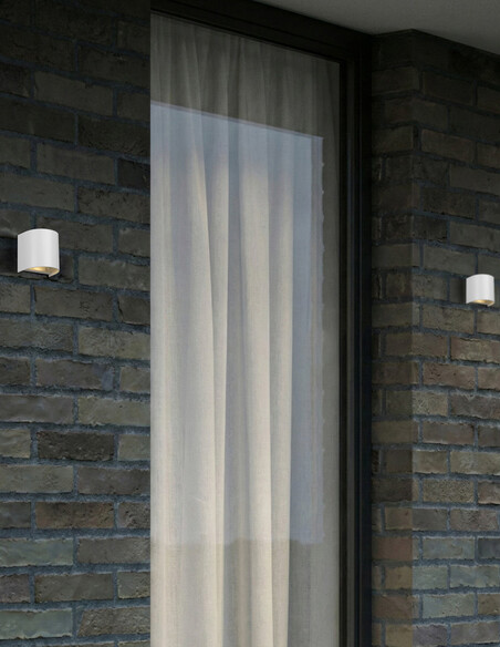 Miro Exterior Wall Light 1 6W - MIRO EX1-GYMIRO EX1-GY