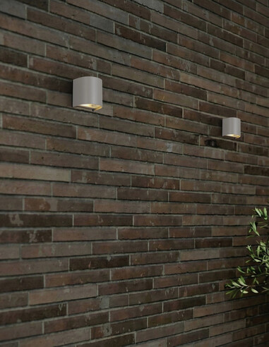 Miro Exterior Wall Light 1 6W - MIRO EX1-GYMIRO EX1-GY