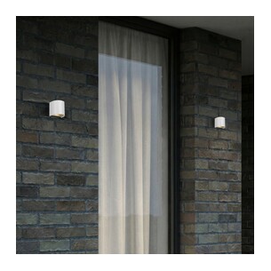 MIRO EX1-WH - MIRO 1 EXTERIOR WALL LIGHT - WHITEMIRO EX1-WH 2