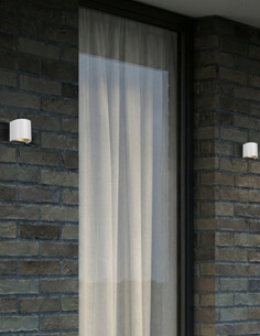 Miro Exterior Wall Light 1 White 1W - MIRO EX1-WHMIRO EX1-WH 2