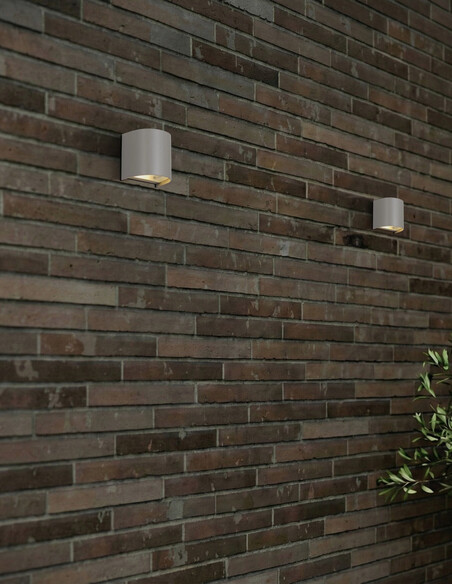 Miro Exterior Wall Light 1 White 1W - MIRO EX1-WHMIRO EX1-WH