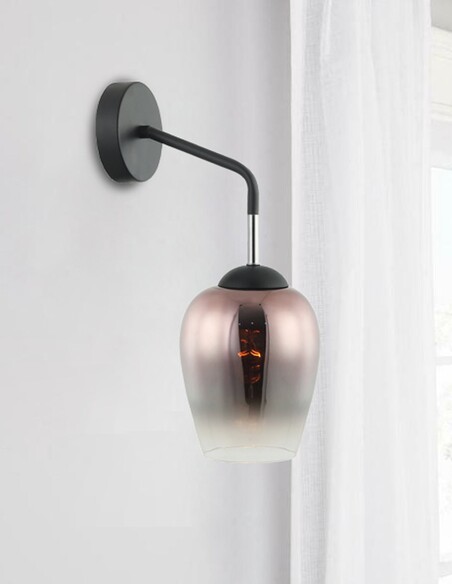 VINUM1W Interior Wall Light 1W Black - VINUM1WVINUM1W