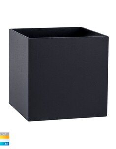 VERSA Up & Down Square Wall Light Black - HV3658T-BLK-SQ-12VHV3658T-BLK-SQ-12V