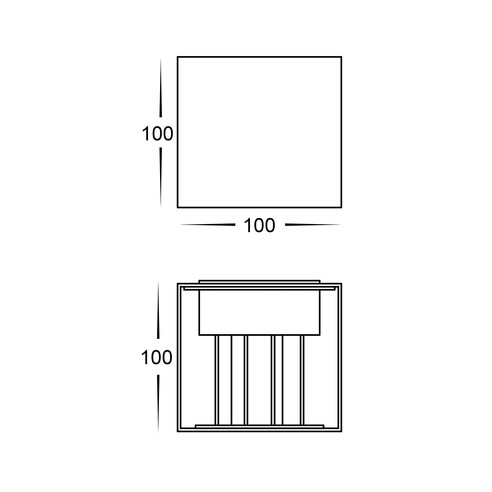 HV3658T-BLK-SQ-12V - HV3658T-Black-Square | HV3658T-BLK-SQ-12V