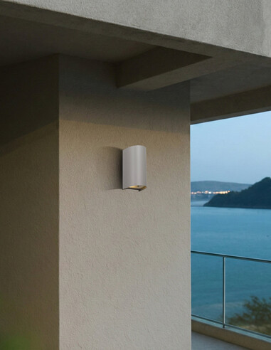 Miro Exterior Wall Light 2 - MIRO EX2-GYMIRO EX2-GY