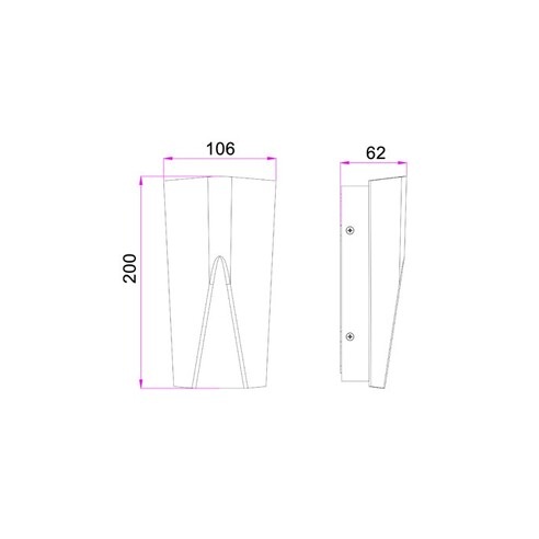 WIGTRI1 - WIGTRI Exterior LED Tri-CCT Surface WIGTRI1