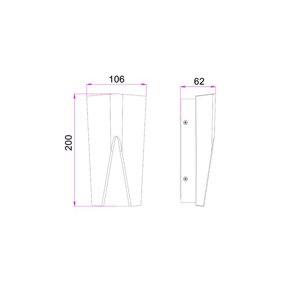 WIGTRI1 - WIGTRI Exterior LED Tri-CCT Surface WIGTRI1