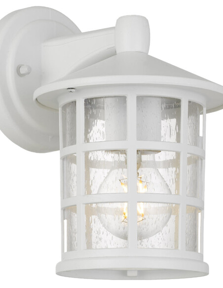 Nadira Exterior Wall Light White 25W - NADIRA EX-WH
