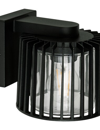 LUMO Black Wall Light - HV3694W-BLKHV3694W-BLK