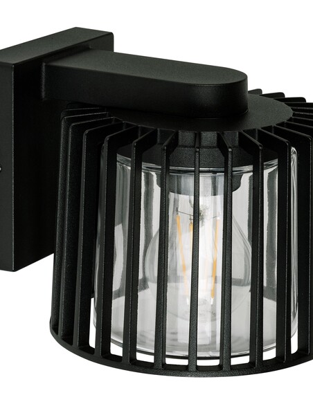 LUMO Black Wall Light - HV3694W-BLKHV3694W-BLK