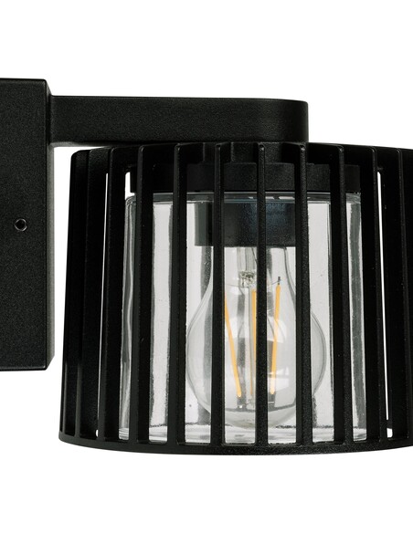 LUMO Black Wall Light - HV3694W-BLKHV3694W-BLK