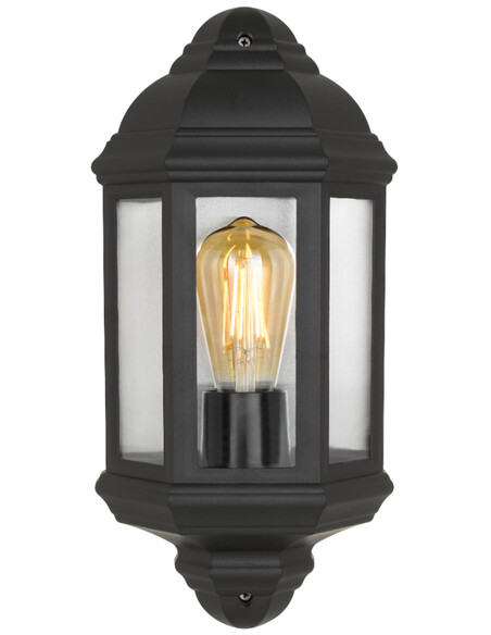 Odin Exterior Wall Light Black 25W - ODIN EX-BK