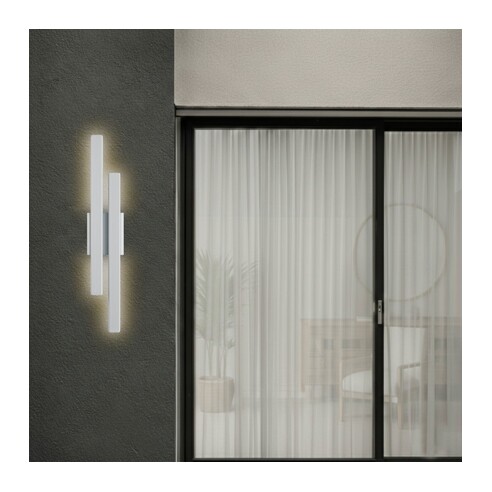 OSTEL EX2-WH - OSTEL 2 LIGHT EXTERIOR WALL LIGHT OSTEL EX2-WH