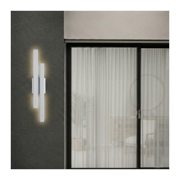 OSTEL EX2-WH - OSTEL 2 LIGHT EXTERIOR WALL LIGHT OSTEL EX2-WH