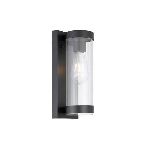 PROVO EX-BKCL - PROVO EXTERIOR WALL LIGHT - BLACK