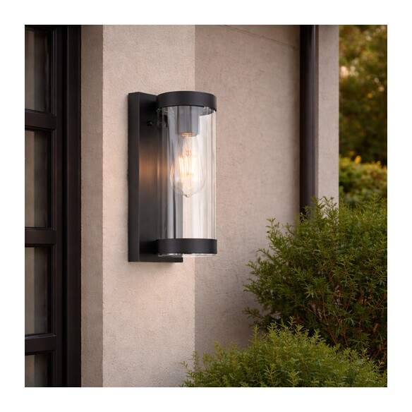 PROVO EX-BKCL - PROVO EXTERIOR WALL LIGHT - BLACKPROVO EX-BKCL