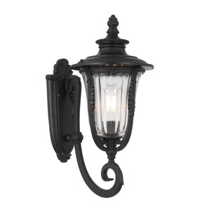 RAMIRO EX25-BK - RAMIRO 25 EXTERIOR WALL LIGHT - BLACKRAMIRO EX25-BK