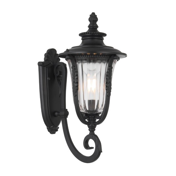 RAMIRO EX25-BK - RAMIRO 25 EXTERIOR WALL LIGHT - BLACK