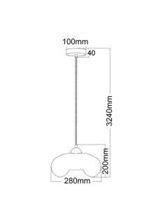 MASON8 - MASON Modern Retro Oval Glass Pendant LightsMASON8 2