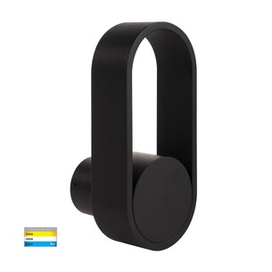 HV8080T-BLK - HV8080T-Black - Ovale Black Wall LightHV8080T-BLK