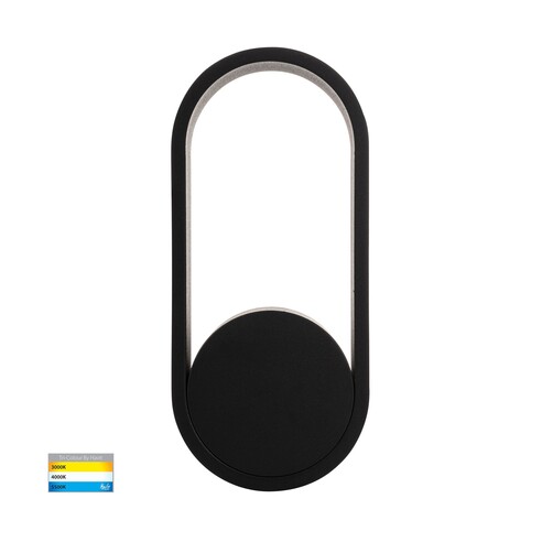 HV8080T-BLK - HV8080T-Black - Ovale Black Wall HV8080T-BLK