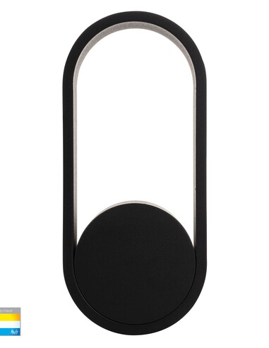 OVALE Black Indoor Wall Light - HV8080T-BLKHV8080T-BLK