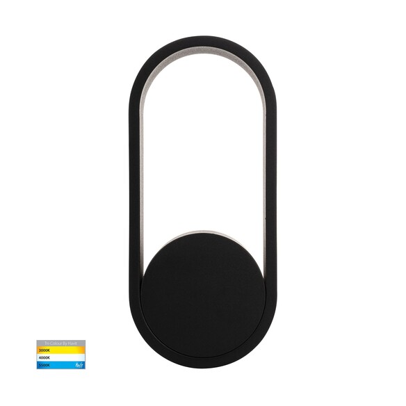 HV8080T-BLK - HV8080T-Black - Ovale Black Wall HV8080T-BLK