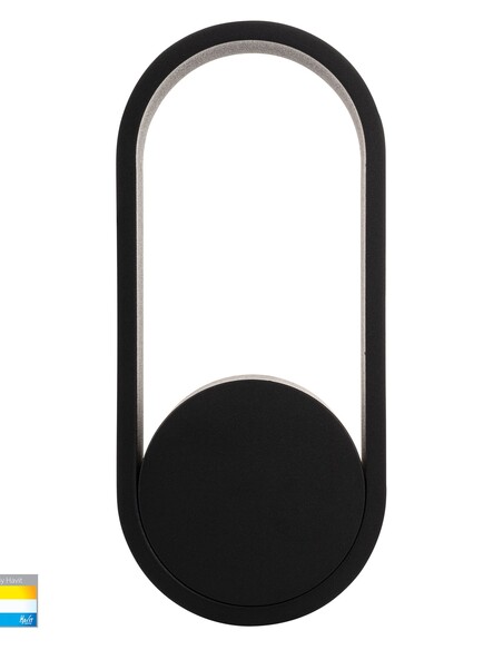 OVALE Black Indoor Wall Light - HV8080T-BLKHV8080T-BLK
