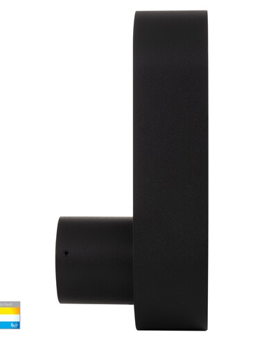 OVALE Black Indoor Wall Light - HV8080T-BLKHV8080T-BLK