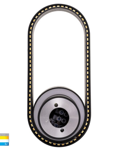 OVALE Black Indoor Wall Light - HV8080T-BLKHV8080T-BLK