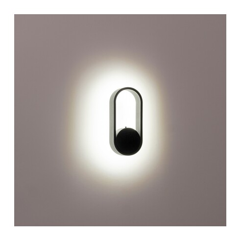 HV8080T-BLK - HV8080T-Black - Ovale Black Wall HV8080T-BLK