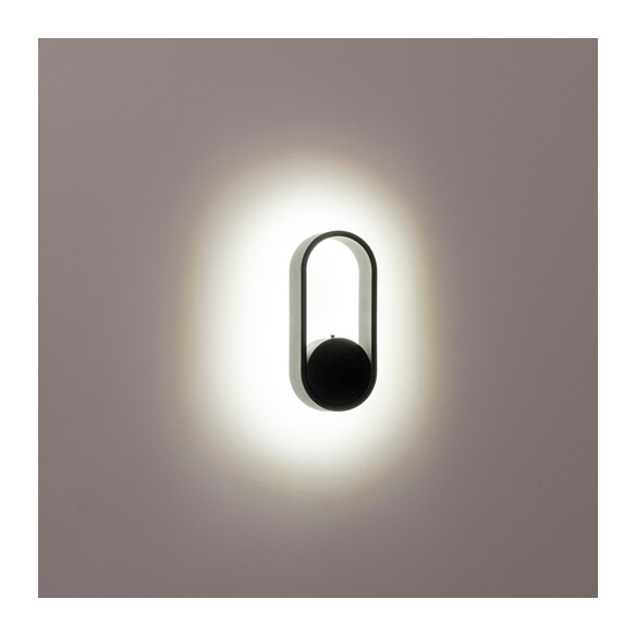 HV8080T-BLK - HV8080T-Black - Ovale Black Wall HV8080T-BLK
