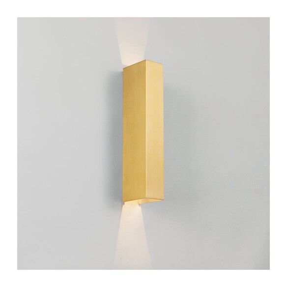 RYLAND EX2-BK - RYLAND EXTERIOR WALL LIGHT - BLACK