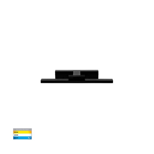 HV8101T-BLK - Vanita Black 400mm Adjustable Wall HV8101T-BLK