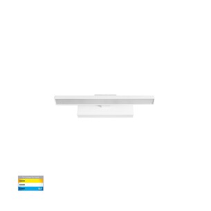 HV8101T-WHT - Vanita White 400mm Adjustable Wall LightHV8101T-WHT