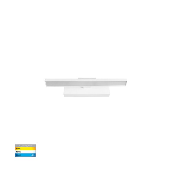 HV8101T-WHT - Vanita White 400mm Adjustable Wall Light