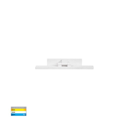 HV8101T-WHT - Vanita White 400mm Adjustable Wall HV8101T-WHT