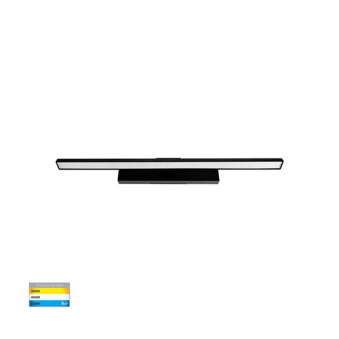 HV8103T-BLK - Vanita Black 800mm Adjustable Wall HV8103T-BLK